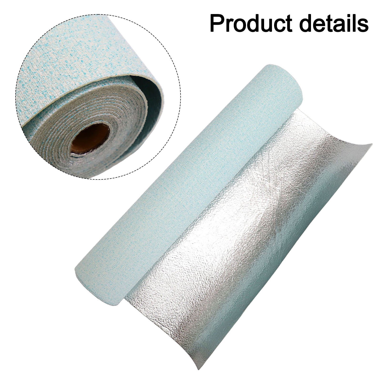 1Roll Moisture-Proof Wall Stickers Self-Adhesive Waterproof Noise-Proof Wallpaper Thermal Insulation Living Room Bedroom Decor