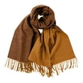 thumbnail image 3 of Ahabrexf Sweaters for Women, Double Sided Thickened Warm Shawl and Scarf for Winter, 3 of 4