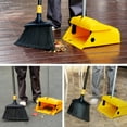 thumbnail image 5 of Yocada Heavy Duty Broom and Dustpan 2+1 Set 54" Iron Pole for Household Commercial Yellow&Black, 5 of 7