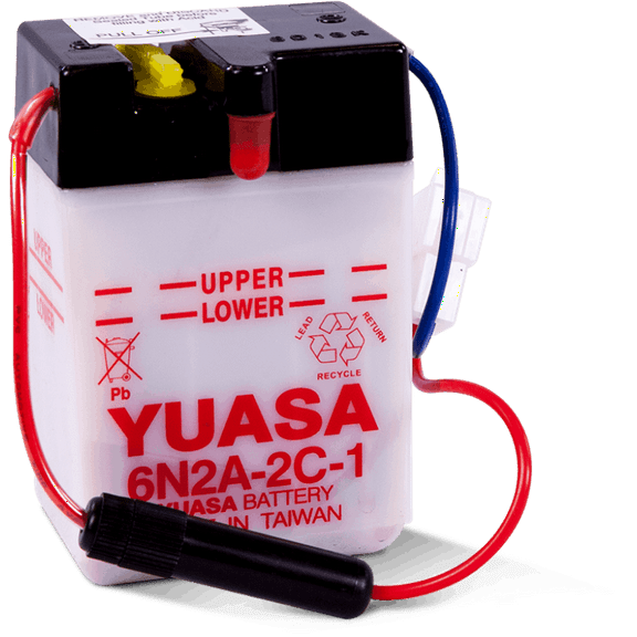 Yuasa 6N2A-2C-1 Conventional 6-Volt Battery