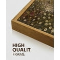 thumbnail image 7 of Drsoum Large 24x36in3pcs Natural Framed Vintage Countryside Meadow Wildflower Field Wall Prints Classic Retro Farmhouse Landscape Wall Art Rustic Decorations for Living room Bedroom, 7 of 7