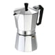 thumbnail image 4 of Cafetera italiana de aluminio para 12 tazas, ideal para preparar espresso en casa o eventos. Diseño octagonal clásico y mango ergonómico para un agarre seguro. Fácil de usar y limpiar, perfecta para, 4 of 6