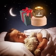 thumbnail image 4 of 3D Crystal Ball Music Box, Wooden Rotating Music Box, Lumineers Music Box, 4 of 4