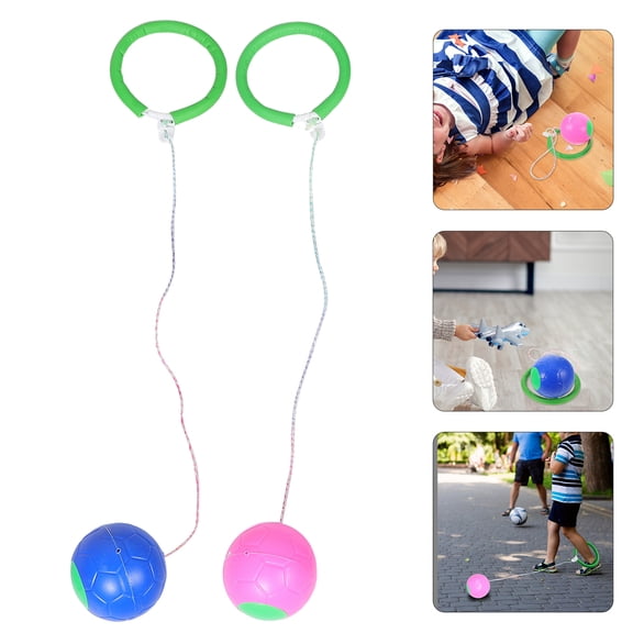 Milisten 2 Pcs Kids Fitness Toys for Jumping Ankle Toy with Assorted Color for Fun