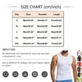 thumbnail image 3 of Yiaimeir Men's Sleeveless Compression Tank Tops Moisture-Wicking Athletic Tank Top For Gym Running Training & Sports Red,Size S-3XL, 3 of 4