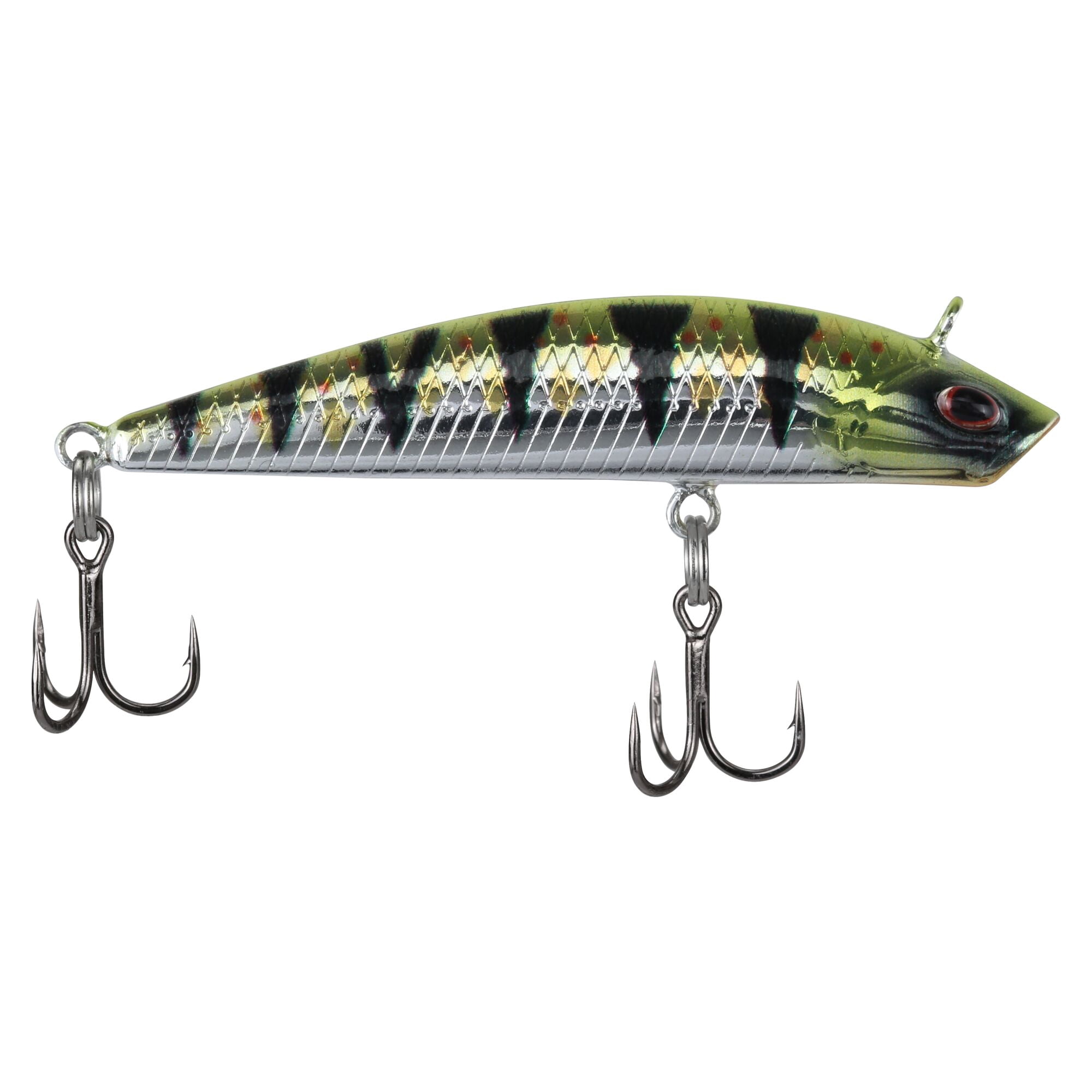 Berkley Finisher, 1.75 in, Glide Baits, Chrome Perch (1 Count)