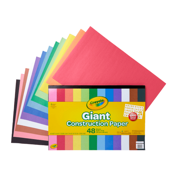 Crayola Construction Paper Packs