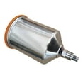 thumbnail image 3 of Pot de spray de pintura para automóvil 600 ml para la taza de metal de aluminio profesional roscada para pintura para la pared de la pared de la, 3 of 8