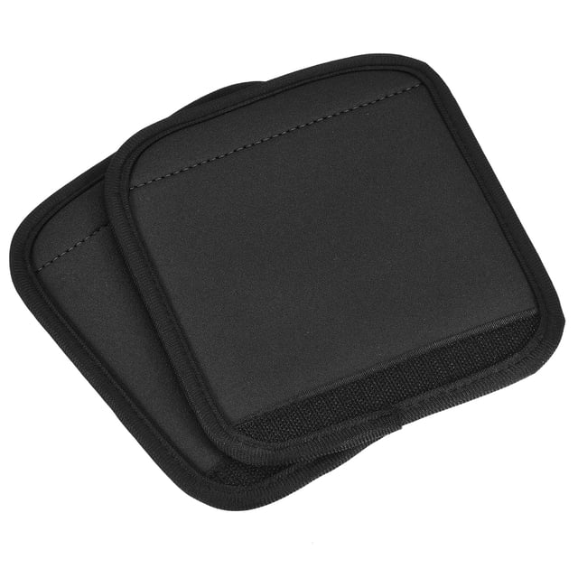 Unique Bargains Identifier Suitcase Wrap Accessories Luggage Handle Grips, Black 2 Pack