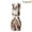 Brown, variant on Yanxiao Easter Flocked Bunny Decorations, 12.6" Soft Flocked Easter Bunny Ornaments with Bow Ties, Spring Easter Fluff Bunny Figurines for Home, Indoor and Party Decorations