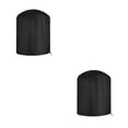 thumbnail image 3 of Cubierta de muebles de jardín Naiovety impermeable 58x77cm 2Conjunto Negro, 3 of 6