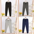 thumbnail image 4 of Men's Sleep Pants Lightweight Pajama Lounge Pant Modal Pajamas Long With Pockets, 4 of 5