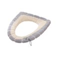 thumbnail image 2 of Toilet Cover,Toilet Seat Cushion Household Thickened Waterproofing Paste Toilet Seat Gasket Set Of Seat Cushion, 2 of 6
