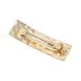 thumbnail image 4 of Unique Bargains 1 Pc Grace Rectangle Hair Clips for Home Gold Tone, 4 of 5