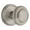 Satin Nickel, variant on Grandeur Geocir_Prv_234 Georgetown Solid Brass Rose Privacy Door Knob Set - Nickel