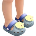 thumbnail image 5 of JAJAHO Girls Slippers Kids Cute Clogs Summer Sandals With Bunny Design Glow In The Dark On Waterproof Beach Versatile Shoes, 5 of 6
