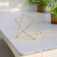 thumbnail image 2 of Contemporary Home Living Golden Octagram Tabletop Decoration - 9.5", 2 of 3