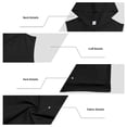 thumbnail image 5 of Ceisia Men's Sleeveless Hoodie and Shorts Set Full Zip Hooded Tank with Drawstring Shorts Black M Gifts for Father, 5 of 8