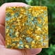 thumbnail image 4 of Pirámide de orgonita, amatista, peridoto, energía de cristal curativo, artesanías de orgón E Ehuebsd Libre de BPA, 4 of 8