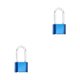 thumbnail image 4 of Scienceny Cerradura codificada antipérdida impermeable antioxidante contraseña de 4 dígitos puerta de casa portátil armario puerta almacén azul largo 2piezas, 4 of 6