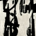 thumbnail image 2 of Hansen, Max 26x26 Black Ornate Wood Framed with Double Matting Museum Art Print Titled - Here and Now II, 2 of 4