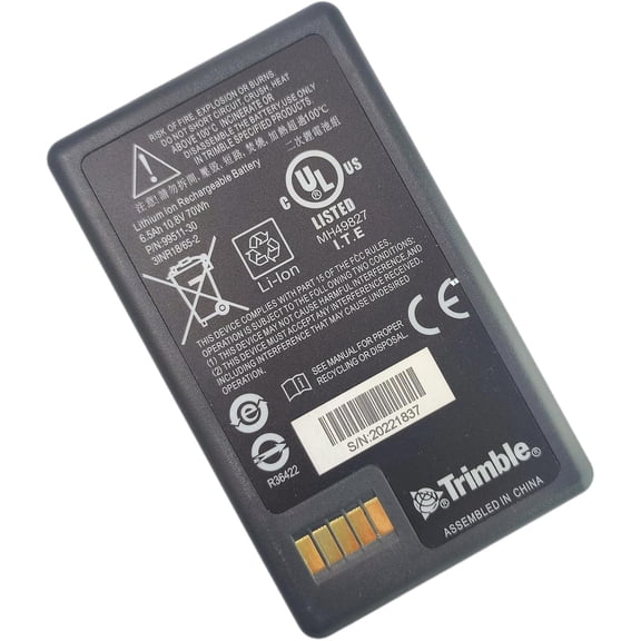 99511-30/79400 6500mAh 10.8V 70Wh Lithium Battery Replacement for Trimble 79400/99511-30 Total Station S3 /S5 /S6 / S7/ S8 (10.8 Volt, 6.5 Ah, Rechargeable)