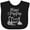 AB-Black, variant on Inktastic Mimi and Poppop Love Me Grandson Dinosaur Boys Baby Bib