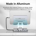 thumbnail image 1 of 9 in 1 USB C Hub With 360° Rotating Stand for iPad Pro Tablet, 1 of 5