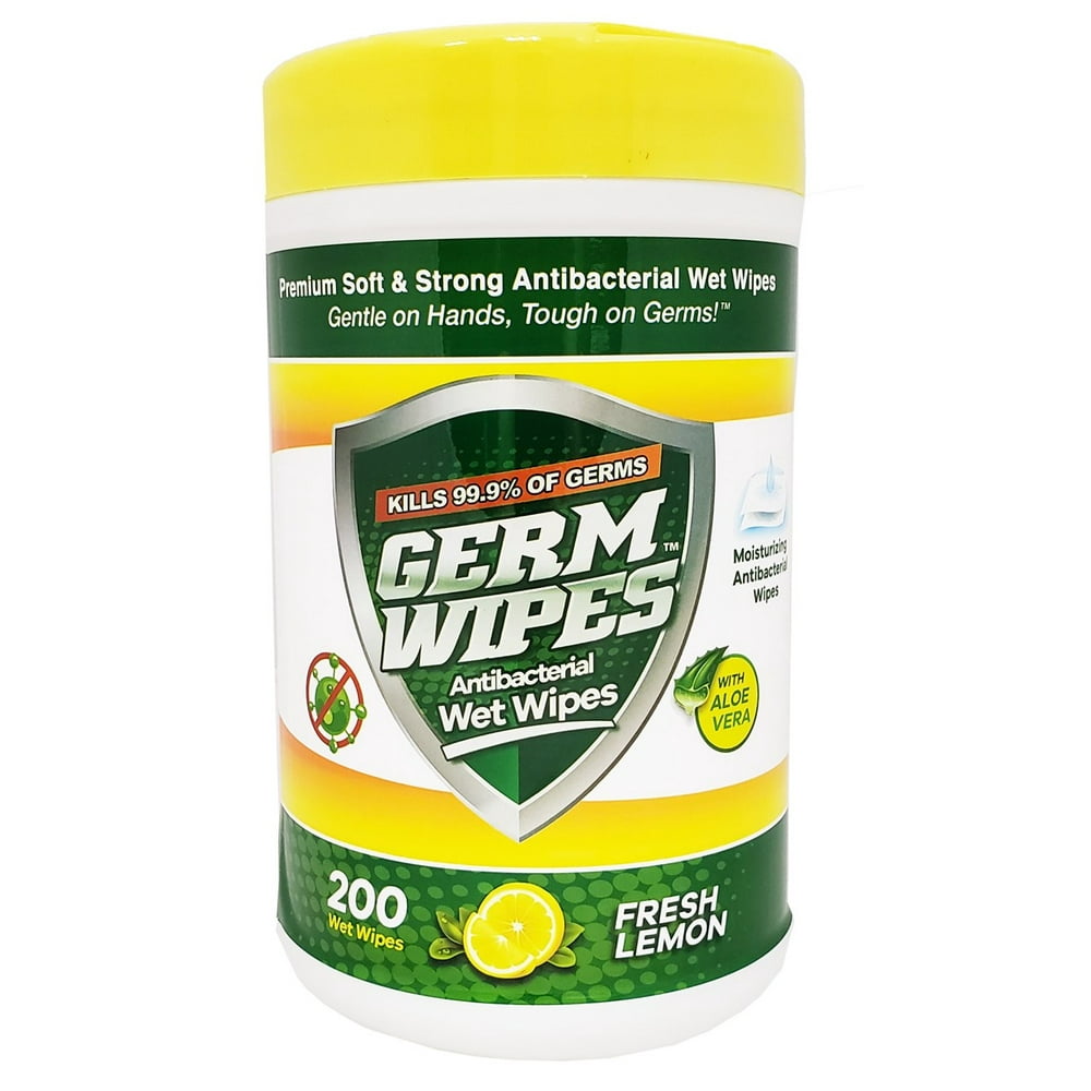 Germ Wipes Antibacterial Wipes 200ct
