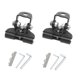 thumbnail image 4 of 2 Pieces Generic LED Light Bar Mounting Brackets Spotlights Hood LED Light Base Hood Mount Light Brackets for Truck SUV Car, 4 of 4