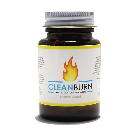 Cleanburn 610169L 1.5 oz Fireplace & Stove Deodorant - Lemon
