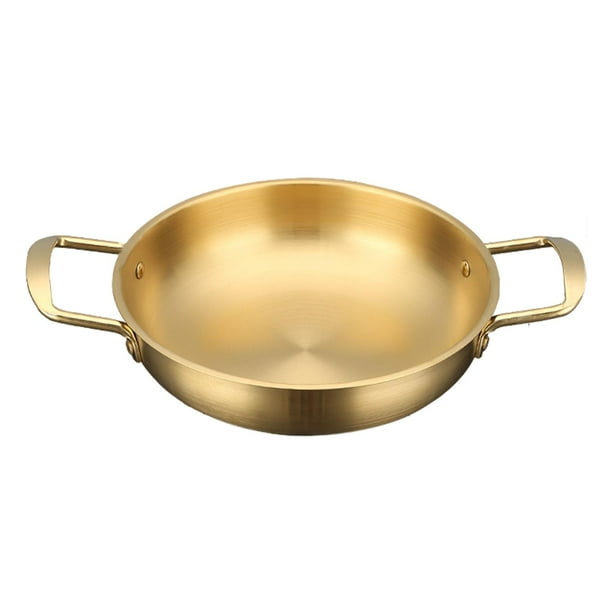 Olla para cocinar Utensilios de cocina Olla para cocinar a fuego lento Estufas universales Uso Mango Olla para guisar Estufa Dorado