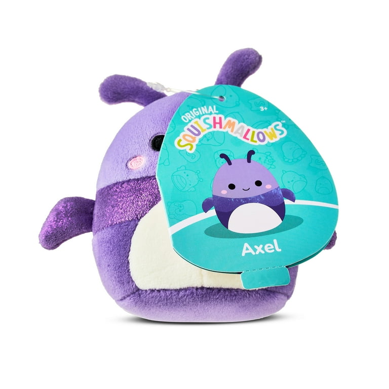 訳あり福袋 送料無料 セール わけあり 福袋 レディ 3.5 Original Squishmallows inch Beetle Purple the Axel カットソー(長袖+七分)