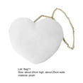 thumbnail image 3 of Crossbody Bag Solid Color All-Matched Heart Shape Zippered Closure Handbag for Women-16, 3 of 8
