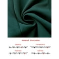 thumbnail image 6 of DARING DIVA Women's High Elastic Waist Fishtails Midi Skirts for Work M Green Blue, 6 of 6