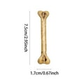 thumbnail image 3 of Mini Skeleton Bones for Halloween Party Decoration Artificial Bone Ornaments Hanging Decor DIY Skeleton for Halloween Festival Holiday Party Decor 3/2/1PCS, 3 of 9