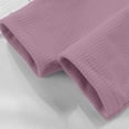 thumbnail image 6 of Mifsaly Girls Long Sleeve Shirts Kids Ribbed Henley Tops Breathable Loose Everyday School Fall Winter Clothes, 6 of 9