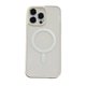 thumbnail image 3 of Estuche rígido transparente para teléfono magnético Apple 14promax de acrílico de color sólido simple para iPhone 13 12, 3 of 6