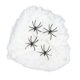 thumbnail image 4 of Decoración de Halloween con telarañas, telarañas espeluznantes, telarañas de Halloween con 40g 4 Arañas Falsas, 4 of 9