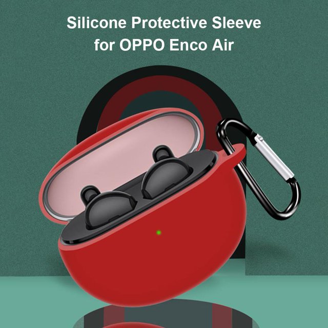 Estuche protector Bsvklp para auriculares OPPO Enco Air Rojo