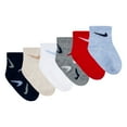 thumbnail image 2 of Baby & Toddler Nike Swooshfetti Ankle Socks 6-Pack Color: Pink Size: 2T-4T, 2 of 4