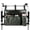 Grey, variant on DEBGFS PENGXIANG Walker Bag Walker Organizer Pouch Attachments Bags with Cup Holder Large Capacity Accessory Basket Provides Hands Free Storage for Wheelchair Rollator,Grey