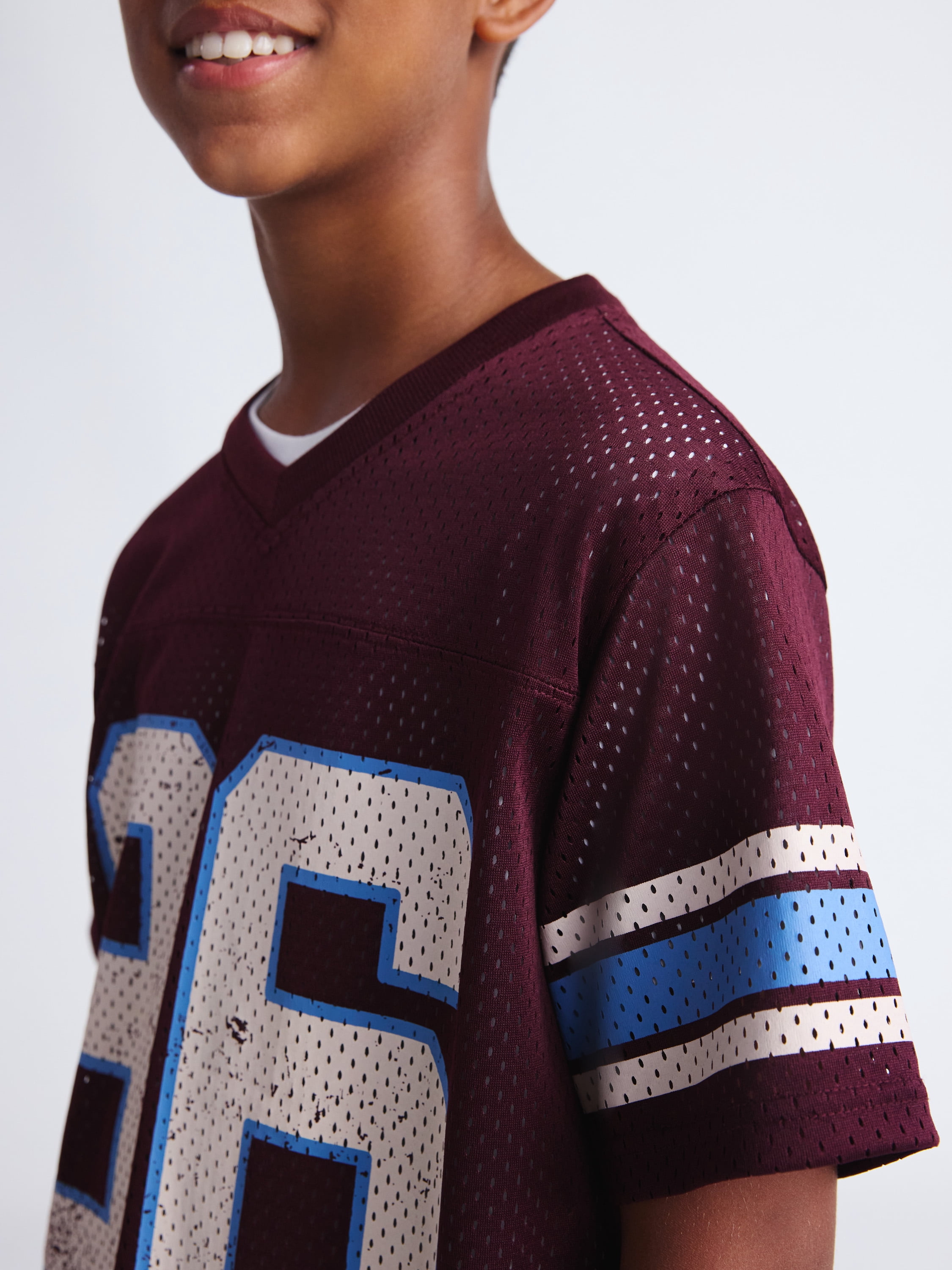 Weekend Academy Boys Mesh Football Jersey, Sizes 4-18