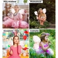 thumbnail image 4 of Fairy Wings Mozlly Butterfly para niños, color blanco, 36 cm, talla única, 4 of 7