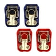 thumbnail image 3 of Quick Release Battery Terminals for 12V Car Auto Connectors - 2 Pairs Red and Blue Clamps, 3 of 7
