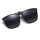 thumbnail image 4 of Gafas de sol polarizadas con Clip para hombre, gafas para conductor de coche, gafas de visión nocturna, gafas cuadradas Vintage antideslumbrantes, 4 of 5