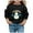 Black, variant on Little Kid Sweatshirts Teen Boys Sweatshirt Teen Kids Blanket Hoodie Sweatshirt Blanket for Kids Soft Hoodies for Girls Girls' Autumn And Winter Christmas Print Round Neck Long Sleeve Black 5-6 Years