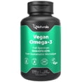 thumbnail image 1 of Suplemento Naturalis Vegan Omega 3 DHA, EPA y DPA 120 cápsulas blandas, 1 of 4