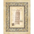 thumbnail image 2 of Pisa Postcard Poster Print by Andrea Laliberte (24 x 30), 2 of 2