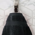 thumbnail image 6 of Superior Zero Twist Cotton 12 Piece Assorted Towel Set, Black, 6 of 11